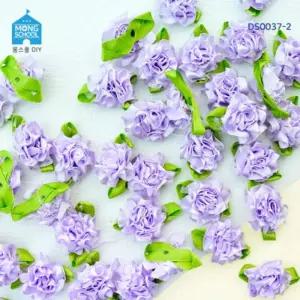 몽스쿨 리본 카네이션 장식 꾸미기 부자재 선물포장 공예 포인트 꽃 재료 (30p 2세트)