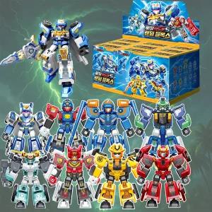 메탈카드봇S 랜덤블록스 시리즈2 랜덤 9종세트 로봇 피규어 블럭 만들기 장난감