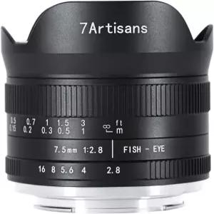 7artisans 7.5mm f2.8 Mark II APS-C 어안 광각 수동 고정 렌즈 미러리스 카메라 M4/3 마운트 파나소닉 GH3