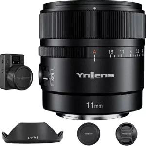 소니 E 마운트 미러리스 카메라를 위한 용누오 YNLENES YN11MM F1.8S 리모컨 포함 F1.8 대형 조리개 프라임