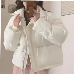 남성패딩 여성 겨울 경량 패딩 점퍼 카라 단추 포켓 보온 숏패딩