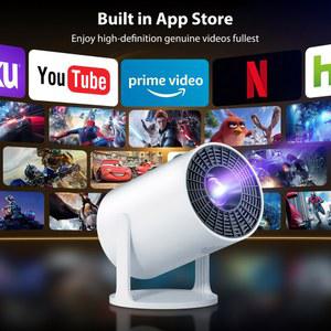 가정용 빔프로젝터 HY320 미니 프로젝터 4K 네이티브 720P 390 ANSI 1920 시네마 휴대용