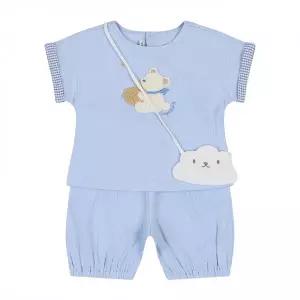 [롯데백화점]아가방 토비베베반팔6부상하(가방)(L/BLUE) 01S323015