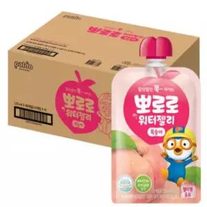 팔도 뽀로로 워터젤리 복숭아 120ml 120개
