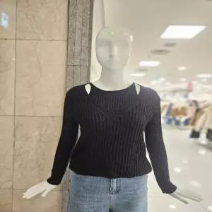 홀터넥 레이어드 골지 봄 니트 (619670)_EPT