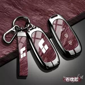 호환  리딩 아이디얼 리샹 L6 L7 L8 L9 ONE 2022 2023 2024 리 키체인 아연 합금 가죽 자동차 키 케이스 쉘