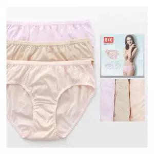 BYC 여성면팬티 미디 순면 면100 베이직 무지 팬티 편한 3 871390