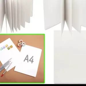 백색 종이앨범 양장제본 접지식 사진첩 엮기 기록물 정리함 만들기 공예재료