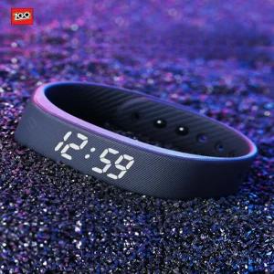 진동손목시계 진동알람밴드 팔찌 고급형 디지털 무소음알람