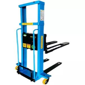 지게차 전기 소형 입식 1톤 스태커 전동 입승식 렌트 양산 운반 밀양 쟈키 타이어 수동