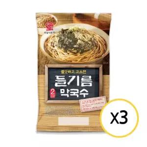 한일식품 본고장 들기름 막국수 2인 334g x 3개