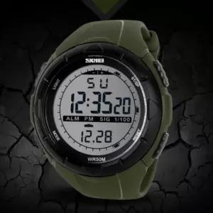 디지털 시계 전자 스포츠 등산 행군 알람 라이트 디지털 시계 전자 스포츠