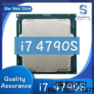 1PICS/ i7 4790S CPU i7 3.2 GHz 중고 쿼드 코어 8스레드 8M 65W LGA 1150
