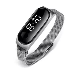 시계 디지털 손목 스포츠 직장인 메탈 고급 터치 시계 디지털 손목 스포츠