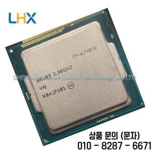 i7 4770TE 쿼드 2.3GHz FCLGA1150 CPU 프로세서