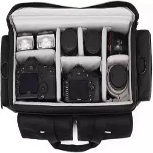 스바틴 대형 카메라 숄더백 방수 및 DSLR SLR 미러리스 가젯 케이스 메신저 사진 액세서리 보관 파우치