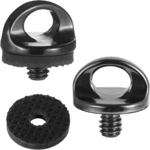 Skrfren 1/4 카메라 넥 스트랩 나사 홀더 2PCS 1/4-20 손목 밴드 슬링의 빠른 해제 또는 설치를 위해