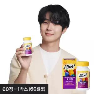 얼라이브 멀티비타민 포 우먼 60정 1병 (2개월분)