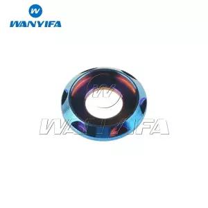 가스켓 멋진 티타늄 자동차 오토바이 자전거 장식 스페이서 ifa 용 M5 M8 Wa M6 와셔 M10