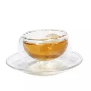 [콩심팥심]이중 유리 커피잔 1개 물컵 찻잔 머그잔 홍차 녹차