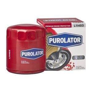 쉐보레 이쿼녹스, 말리부, 크루즈, 임팔라, 콜벳, 카마로, GMC 지형, 뷰익 엔비전 및 캐딜락 ATS와 호환되는 오일 필터의 퓨롤레이터 L11403 프리미엄 엔진 보호 스핀