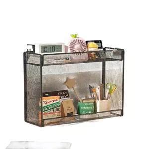 판촉물 책상정리 철제바구니 사무실 파티션선반걸이