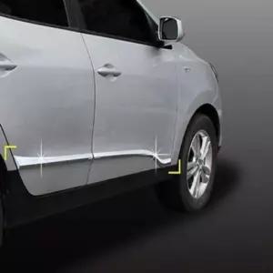 [CAR] 사이드 스커트 투싼IX 크롬 몰딩 언더라인 튜닝 세트