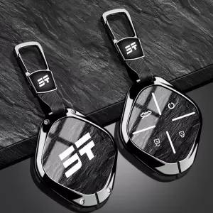 호환  체리 제투어 대싱 X-1 플러스 DTC 2022 2023 키체인 신형 TPU아연 합금 자동차 스마트 키 케이스 커