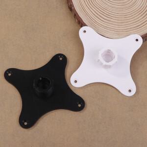 휴대용 모니터 거치대 Vesa75 홀 피치 볼 헤드 어댑터, 자유 각도 조정, 안정적인 지지대 TV 스탠드 인터페