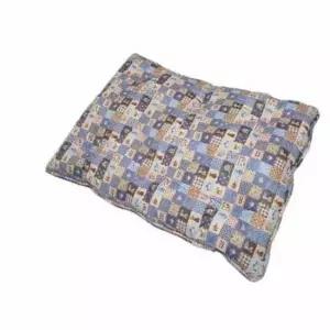 [반려] 강아지 방석 블루 L 강아지쿠션 강아지침대 펫베드