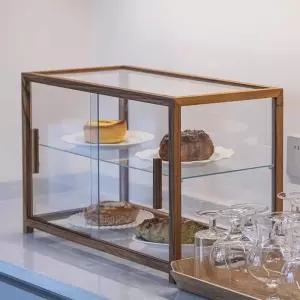 우드 베이커리 쇼케이스 스탠드 진열장 카페 디저트