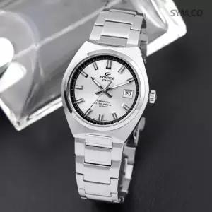 에디피스 EFB-109D-7A 사파이어 실버 아날로그 캐쥬얼 정장 남자 메탈 시계 d7