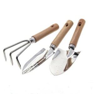 Burp 버피 스테인리스 스틸 가든 분갈이 있는 호두 이식기 스쿱 7종 기 가죽