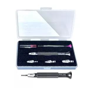 호환 Kwong Yuen 수리 도구 T자형 드라이버 세트 롤렉스 시계 벨트 제거용 T자형 커터 헤드 시계 제작자 전