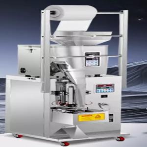 삼면 포장기 자동 곡물 소분기 주입 정량 분말 밀봉 비닐 롤 기계 장비