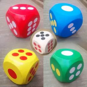 대형 컬러 주사위 단체게임 운동회 체육용품 소품 큰주사위