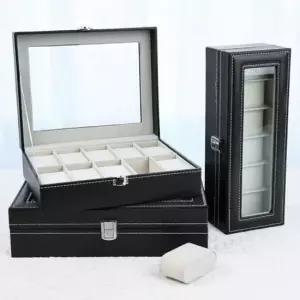 고급 시계정리함 케이스 가죽 손목 시계 보관함 가죽시계보관함 시계보관함6구