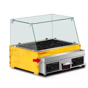 고구마 구이기 맥반석 군고구마 로스터 도어형 장사용 굽기 머신