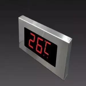 사우나 온도계 온실 디지털 온습도 측정기 고온 찜질방 목욕탕 벽걸이