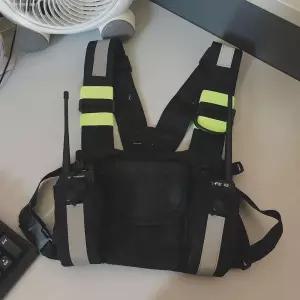 무전기 가방 다기능 포켓 케이스 슬링백 지휘용 휴대용 전술조끼