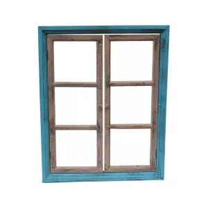 가짜 창문틀 모형 엔틱 우드 장식 감성 빈티지 카페