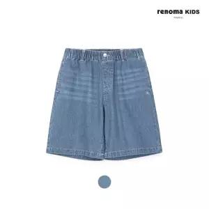 [레노마키즈]레노마키즈 남아 5부데님팬츠 주니어 초등고학년청반바지 R2621Q222_CJ