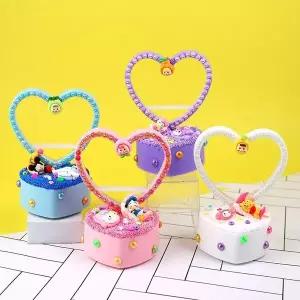 [키득키득]팝업 LED 꿈나라 하트 무드등 만들기 패키지