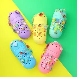 [키득키득]팝업 액세서리 듬뿍 칼라 필통 만들기 패키지