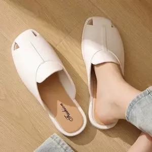 여자 봄 여름 나들이 룩 외출 뮬 로퍼 슬리퍼 코디 뮬슬리퍼뮬신발 뮬블로퍼뮬슬리퍼