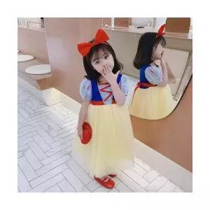 팜므 북유럽 아기 여름 여아 백설공주 퍼프 유아 원피스설날