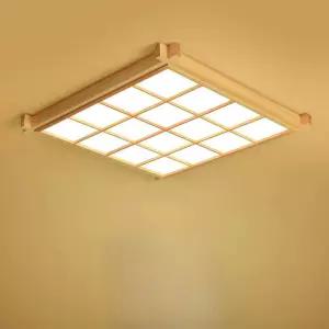 한옥 전통등 원목등 야외 사각형 램프 일본식 무드등