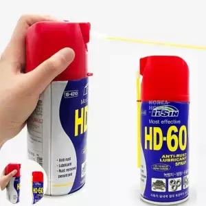윤활스프레이 윤활 방청제 360ml HD-60 녹방지 녹
