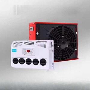 화물차무시동에어컨 12v 24v 에어콘 지게차 대형 빨강 풀세트 장치 냉방기계