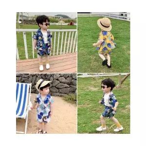 팜므 남아 유아 여름 호캉스 상하세트설날